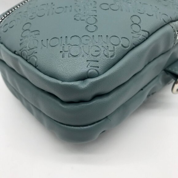 French Connection Light Blue Multi Pocket Crossbody Bag - Picture 7 of 10